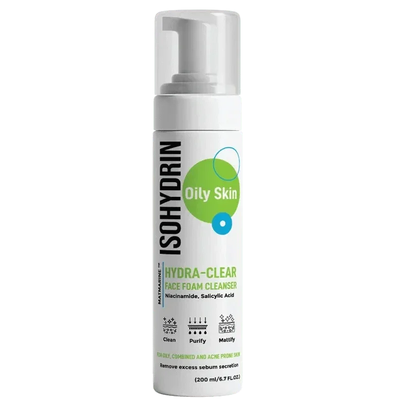 ISOHYDRIN HYDRA-CLEAR FOAM CLEANSER 200ML