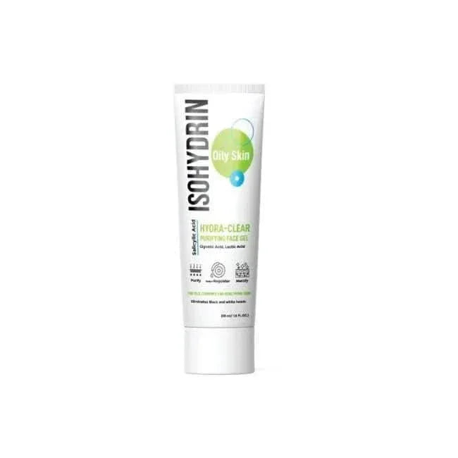 ISOHYDRIN HYDRA-CLEAR PURIFYING FACE GEL ACNE PRONE SKIN CARE 50ML
