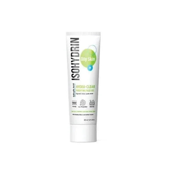 ISOHYDRIN HYDRA-CLEAR PURIFYING FACE GEL ACNE PRONE SKIN CARE 50ML